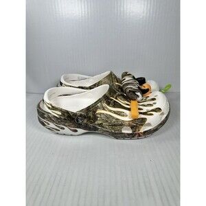 Size 10 CROCS X NASCAR Realtree Classic Clog Slip On Shoe 210827-90H NEW